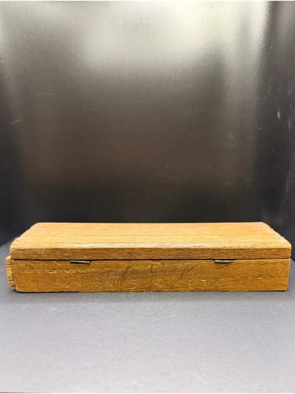 Wooden Storage Box Organizer - Natural Brown